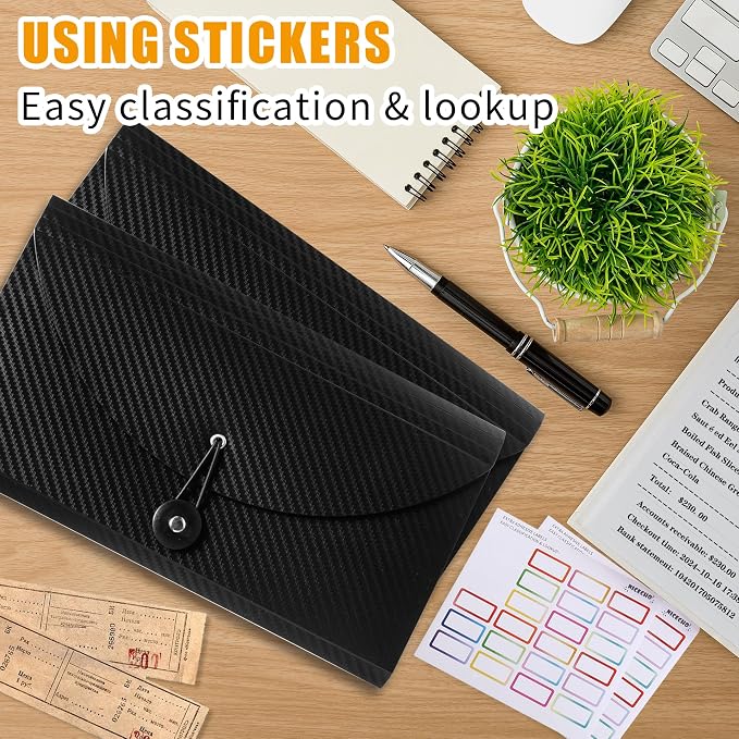 2Pcs Receipt Coupon Organizer, 13 Pockets Small Accordion File Organizer - Image 6