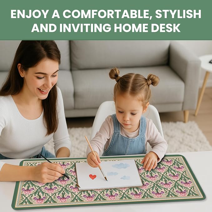 Large Mouse Pad for Desktop, Cute Desk Mat Pad Protector for Work & Gaming - Image 7