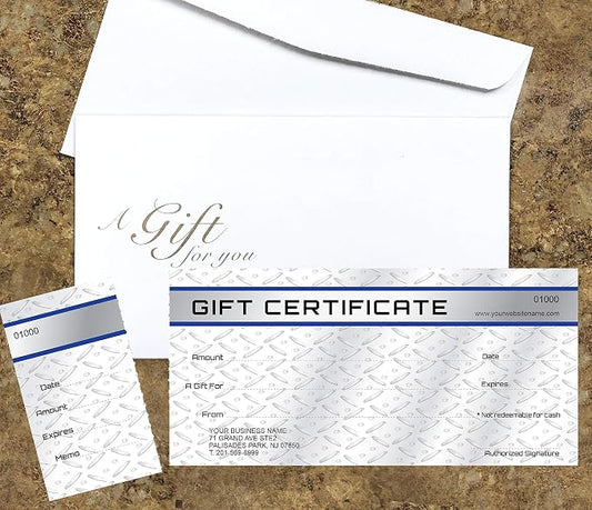 Custom Gift Certificates Cards by Impactonlineprinting