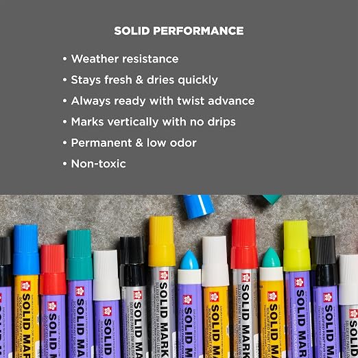 Sakura Solid Paint Markers - Image 4