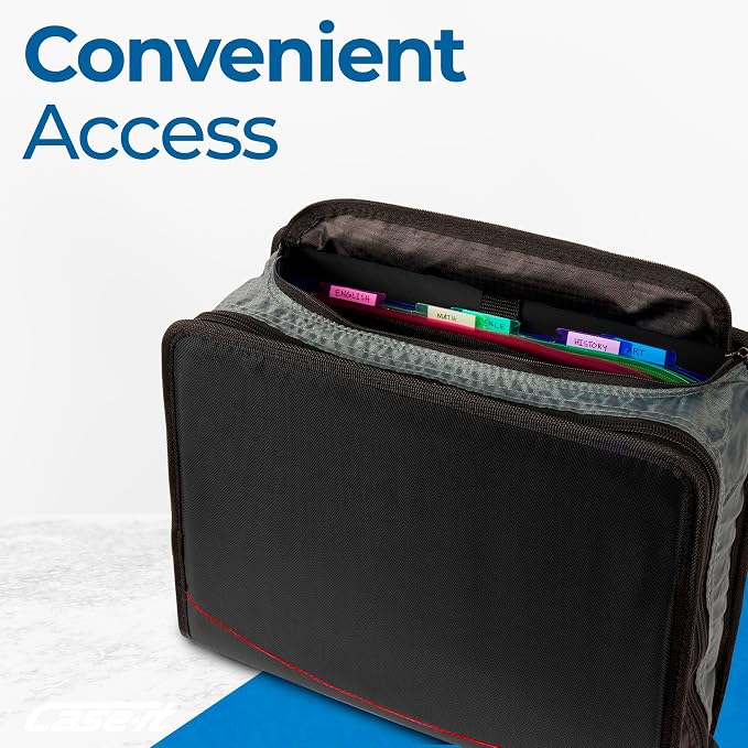 Case-it The Mighty Zip Tab Zipper Binder - Image 6