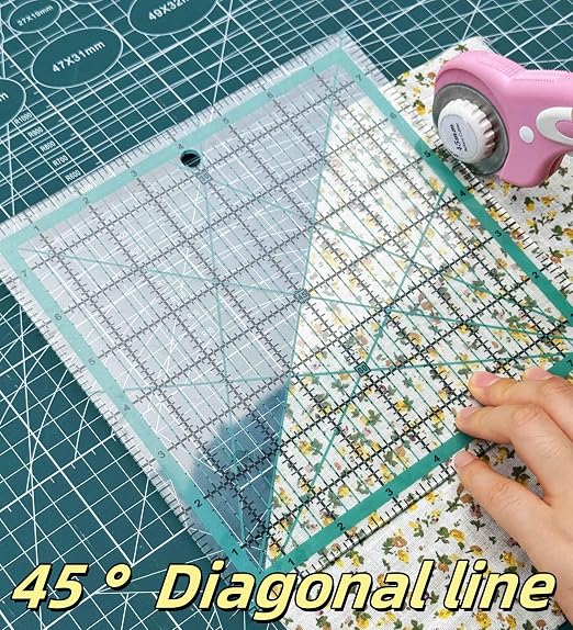 Quilting Rulers, 5 Quilting Square Rulers, Quilting Rulers Templates - Image 4