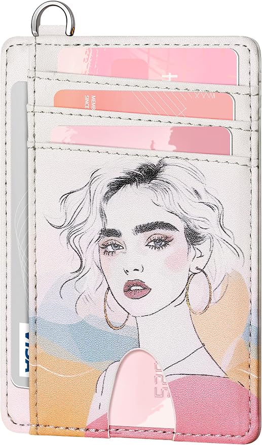FurArt Slim Minimalist Wallet RFID Credit Card Holder by FurArt