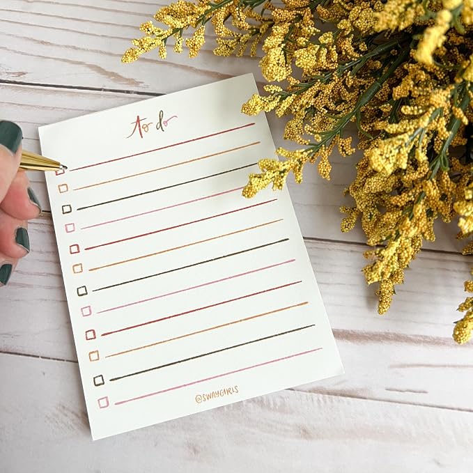 Swaygirls to do list notepad | Cute notepads | Custom notepads | Personalized - Image 9