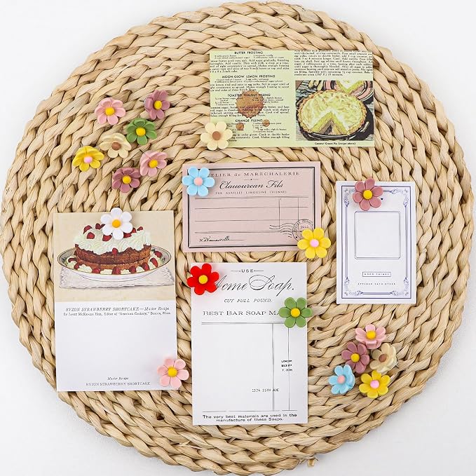 Decorative Cute Push Pins for Bulletin Board, Thumb Tacks, Cork Board Desk Wall - Image 4