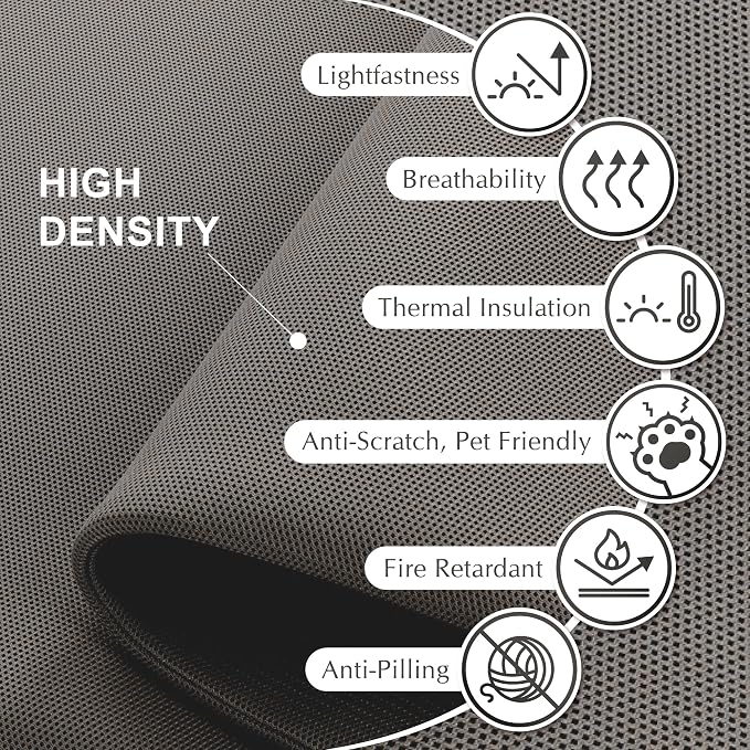 DECOLAB Standing Room Divider Panel, Portable Room Separation Partition - Image 5