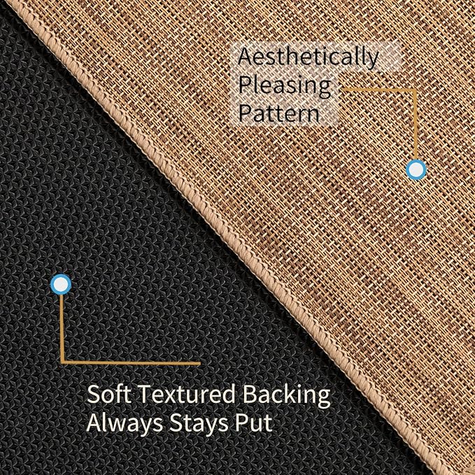 Office Chair Mat for Hardwood Floor, Large Anti-Slip Hard Floor Protector - Image 4