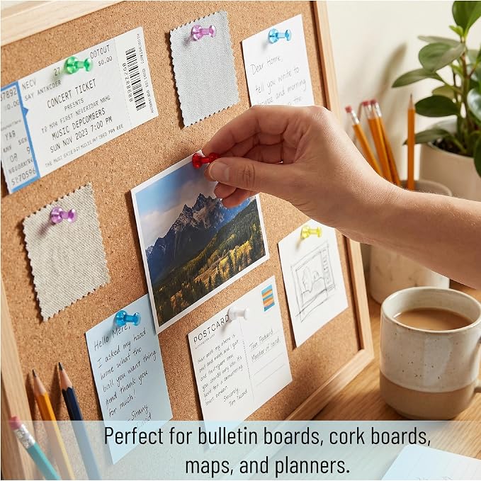 Mr. Pen- Push Pins for Bulletin Board, 220 Pack, Portable and Durable Wall - Image 6