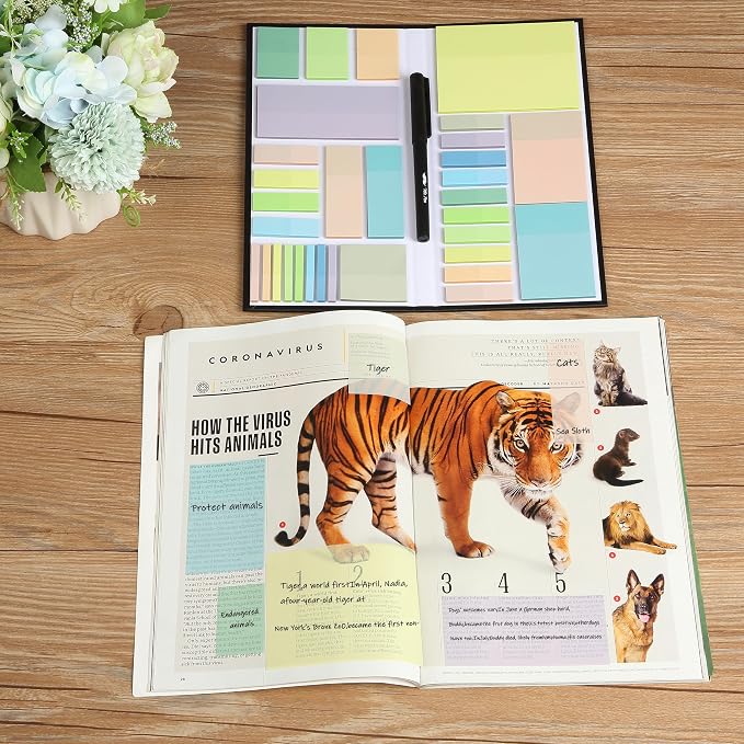 Mr. Pen- Transparent Sticky Notes Set, 1650 Sheets | Transparent Sticky Notes - Image 7