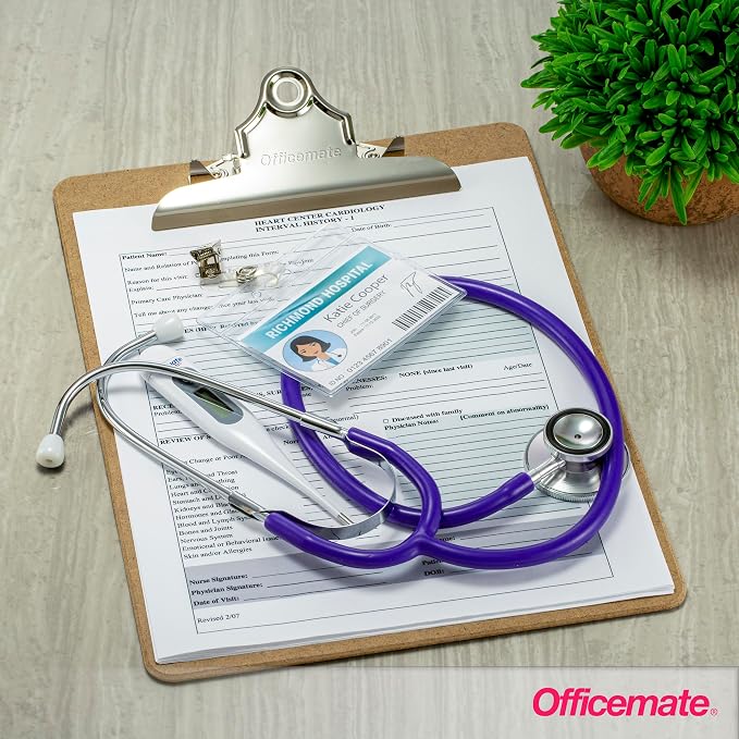 Officemate Recycled Wood Clipboards, Letter Size, Durable Hardboard Writing - Image 8