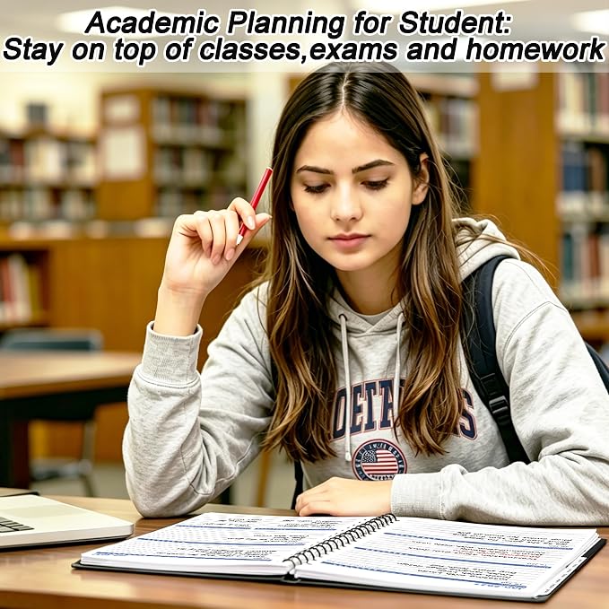 Day Planner 2026-2027, 2026 Planner Weekly and Monthly, from Jul 2026-Dec 2027 - Image 7