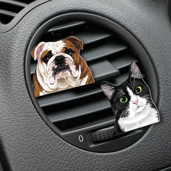 WIRESTER Fresh Scented Car Air Freshener Vent Clip, Decorative Accessories - Image 5