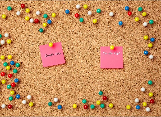 1000 PCS Push Pins Map Tacks, 15 Assorted Colors - Image 5
