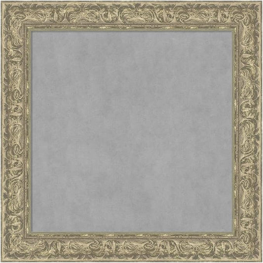 Amanti Art Silver Framed Magnetic Board 31x31 Medium Vision Board by AmantiArt