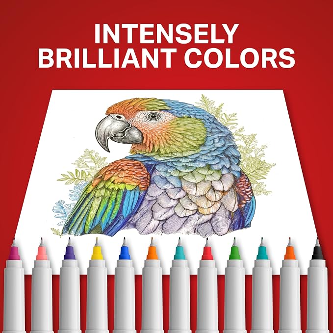 Sharpie 37600PP Permanent Markers, Ultra Fine Point, Classic Colors - Image 4
