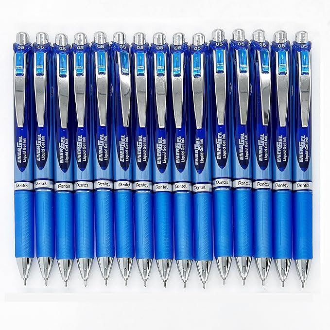 PENBLN75C - Pentel EnerGel Needle Tip Liquid Gel Ink Pens by PentelofAmerica