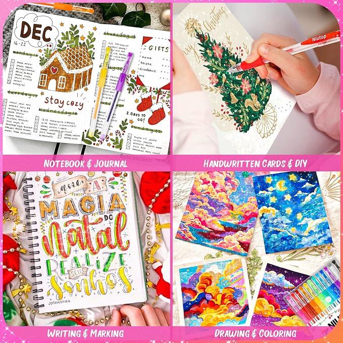 Niutop Coloured Pen Stocking Stuffers - Image 6