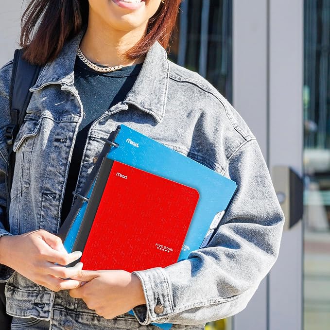 Five Star Composition Book + Study App, 12 Pack, Wide Ruled Paper, 7-1/2" x - Image 7