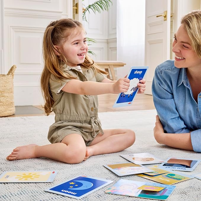 Melissa & Doug® Ms. Rachel™ First Words Textured Sensory Flashcards Preschool - Image 2