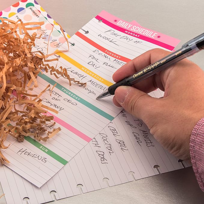 Pentel Pink BCA RSVP Razzle-Dazzle, Medium Line - Image 5
