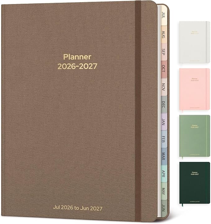 Planner 2026-2027 Monthly and Weekly Academic Planner July 2026 by Unknown