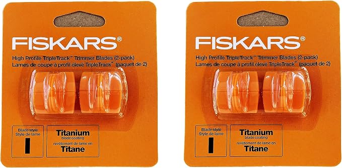 Fiskars 157400-1001 Titanium TripleTrack High Profile Cutting Replacement by Unknown