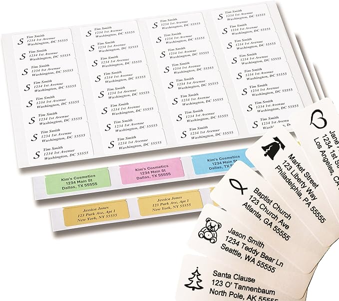 Return Address Labels by 500Labels