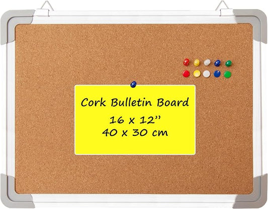 Cork Board Set for Wall by Navy+Penguin