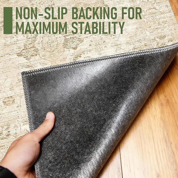 Office Chair Mat for Hardwood Floor, Non-Slip Under Desk Mat Rug for Rolling - Image 4