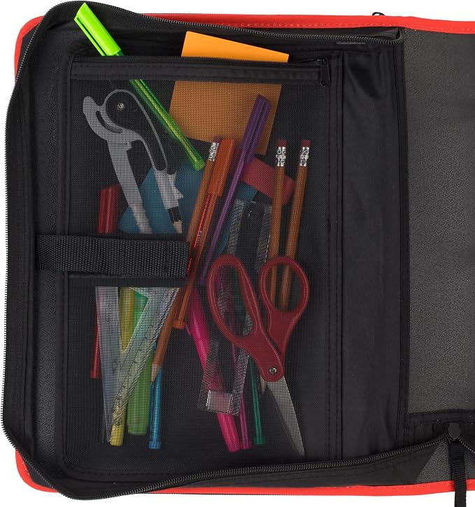 Five Star Zipper Binder, 2 Inch 3-Ring Binder - Image 3