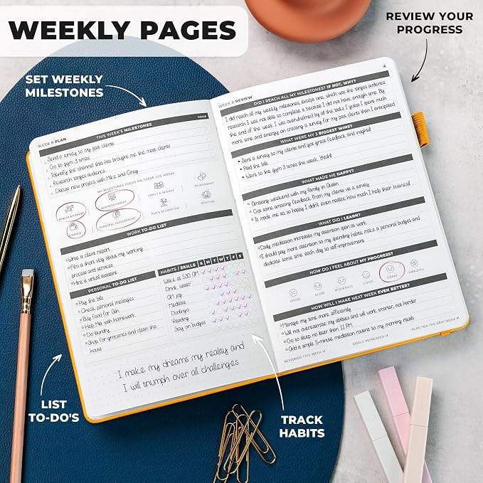 Clever Fox Ultimate Achiever’s Goal Planner - Image 5