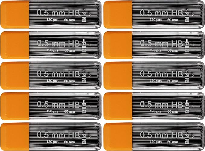 Bild Premium 1200 leads of 0.5mm Mechanical Pencil Lead Refills - Image 7