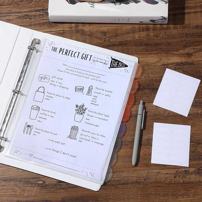 Mr. Pen- Clear Sheet Protectors - Image 8