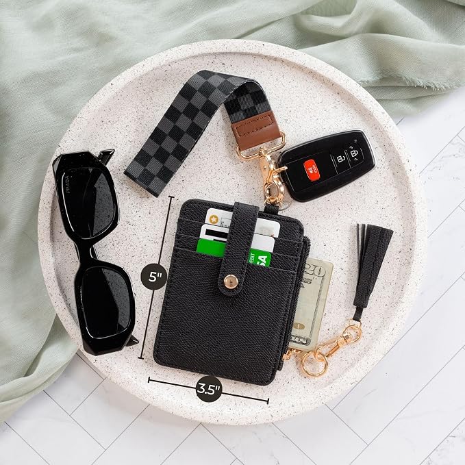 Stylish Wristlet Keychain Wallet - Image 6