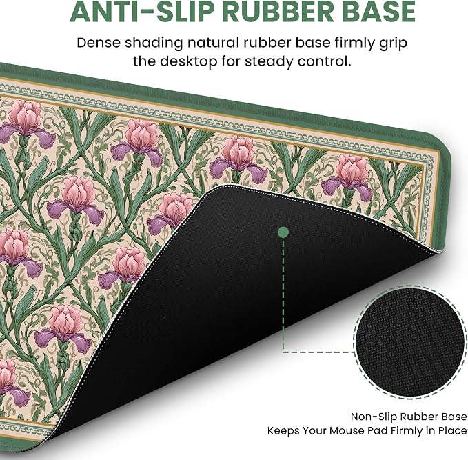 Large Mouse Pad for Desktop, Cute Desk Mat Pad Protector for Work & Gaming - Image 3