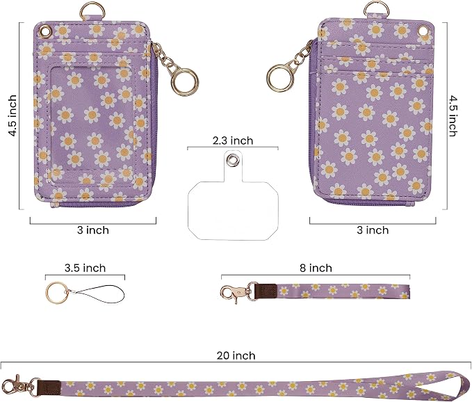 MONDO DESIGNS 2-in-1 ID Badge Holder & Lanyard Wallet - Image 5