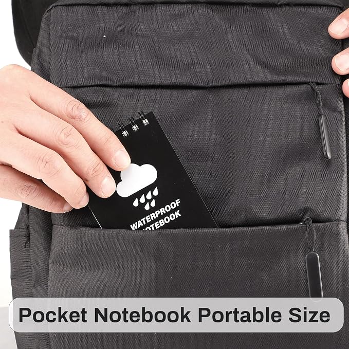 Thboxes 6 Pack Waterproof Pocket Notebook - Image 6