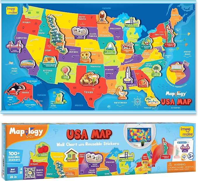 Imagimake Mapology USA Map by Imagimake