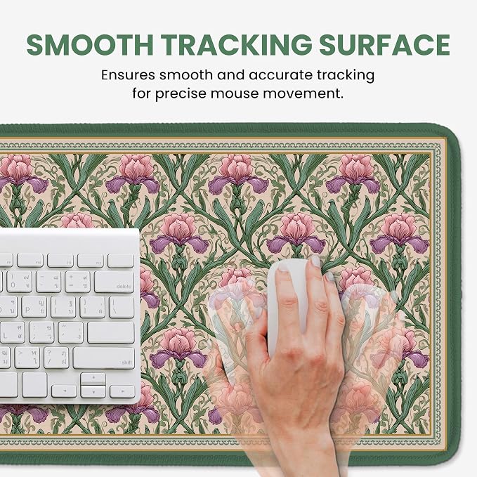 Large Mouse Pad for Desktop, Cute Desk Mat Pad Protector for Work & Gaming - Image 4