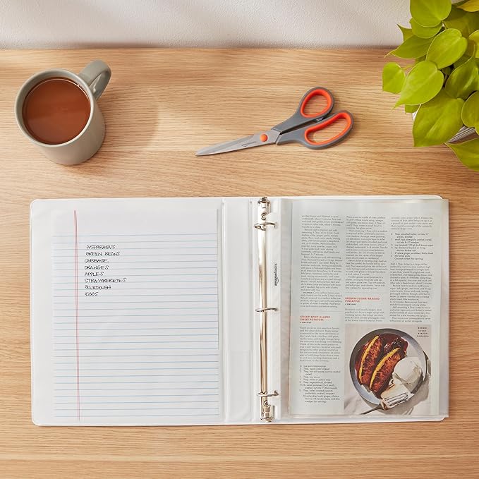 Amazon Basics 3-Ring Binder - Image 7