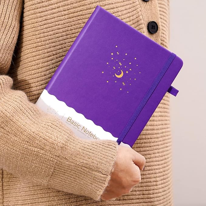 CAGIE Lined Journal Notebook for Work, Hardcover Notebook Journal - Image 8
