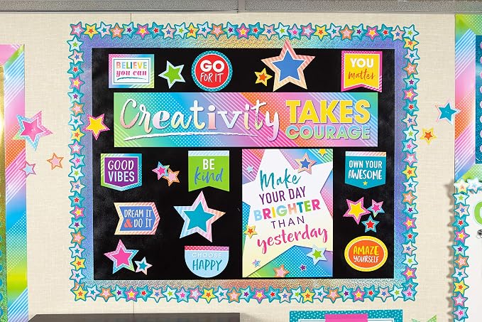 Teacher Created Resources Black Better Than Paper Bulletin Board Roll - Image 3