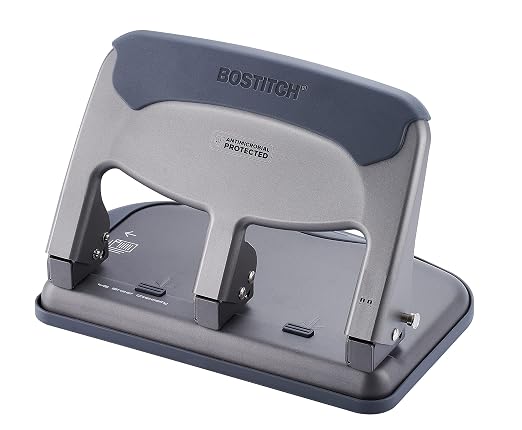 Bostitch Office EZ Squeeze Heavy Duty 3-Hole Punch by BostitchOfficeProducts