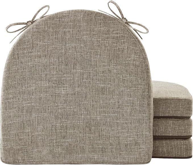 IPYNBAP Chair Cushions for Dining Chairs, Kitchen Chair Cushions, Non Slip by IPYNBAP