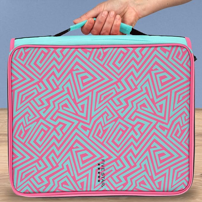 Five Star Zipper Binder 2 Inch O-Rings Case Organiser - Image 3