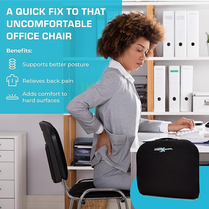 Xtreme Comforts Seat Cushions | Office Chair Cushions - Image 3