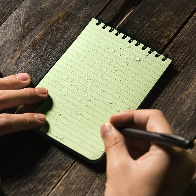 Rite in the Rain Weatherproof Top Spiral Notebook, Universal Pattern, 6 Pack - Image 8