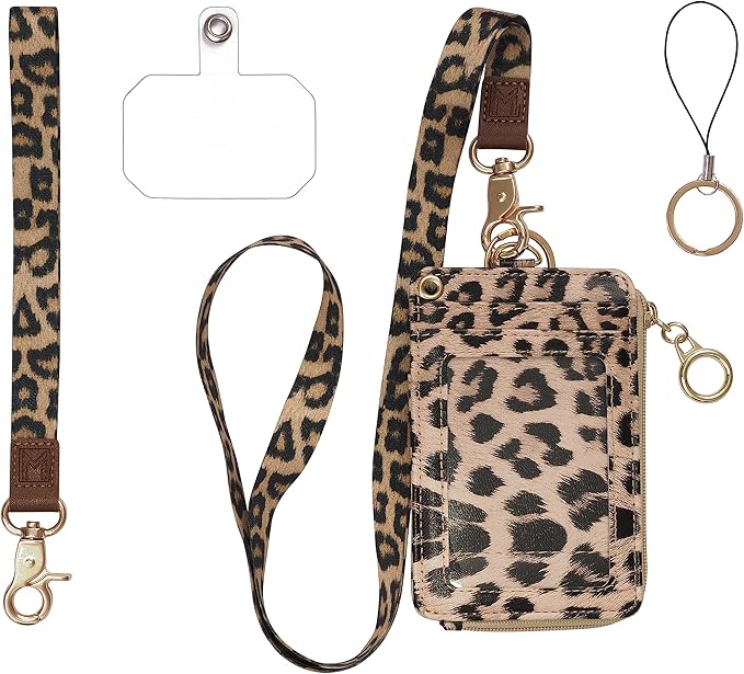 MONDO DESIGNS 2-in-1 ID Badge Holder & Lanyard Wallet by MondoDesigns