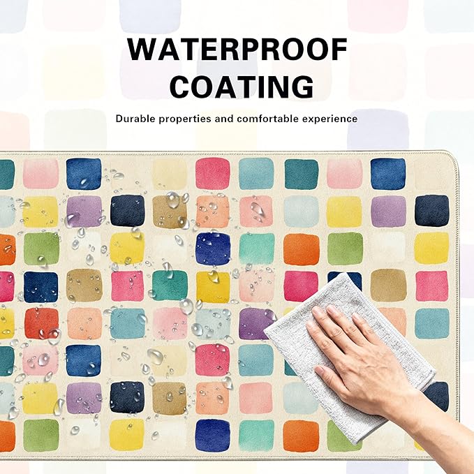 Desk Cover Mat, XXL Large Mouse Pad, Computer Laptop Cute Mat Desk Decor - Image 5