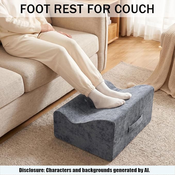 Large Foot Rest for Under Desk at Work, Footrest - Image 4